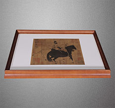 衡东书画装裱配框服务案例